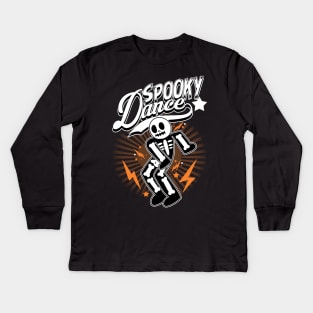 Spooky Dance Kids Long Sleeve T-Shirt